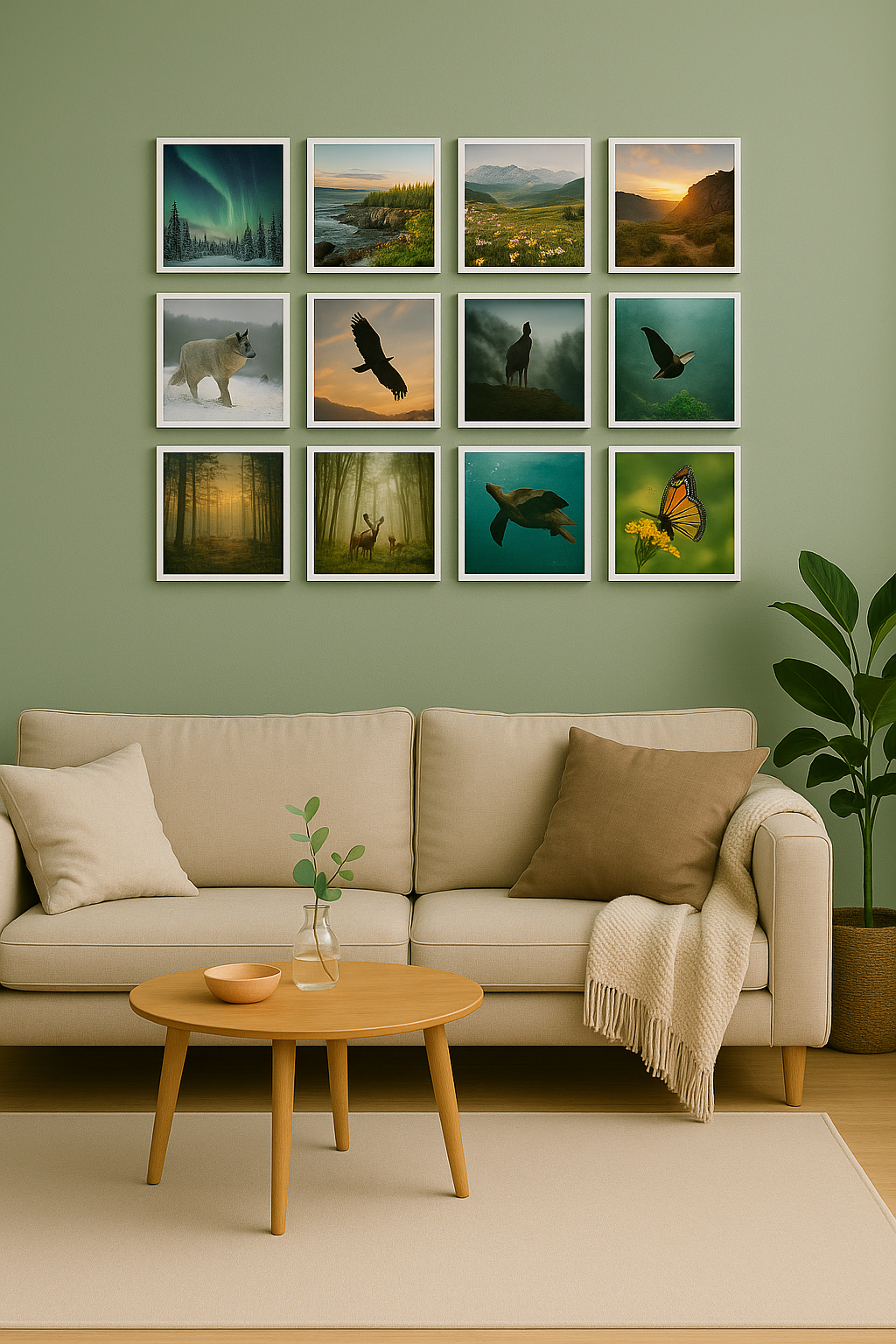 Fotowand Set – 12 stuks (Frames)