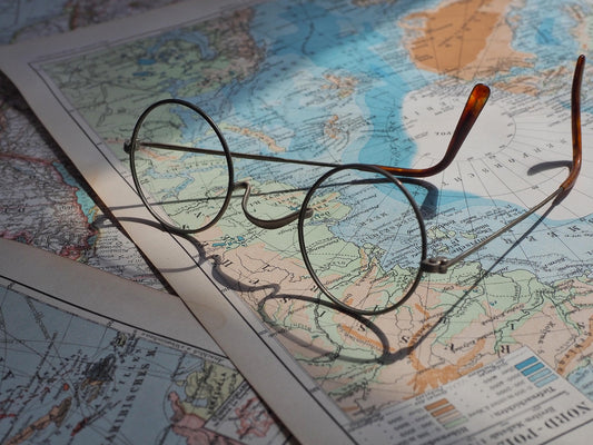 Eyeglasses World Map