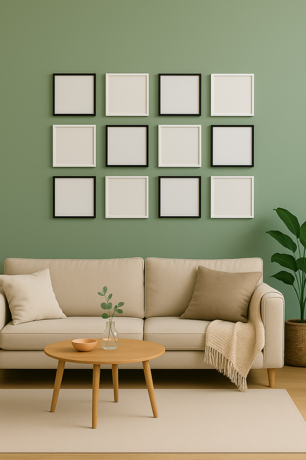 Fotowand Set – 12 stuks (Frames)