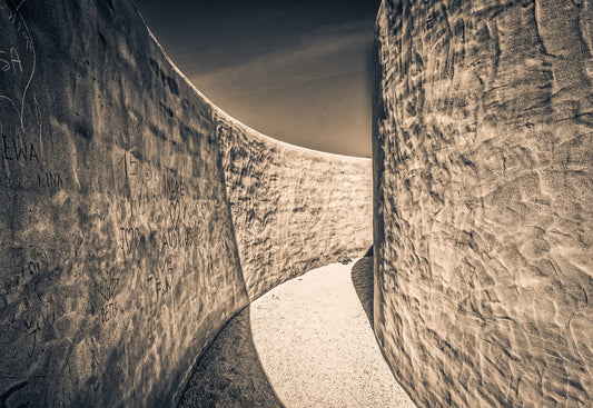 Labyrinth Stone Wall